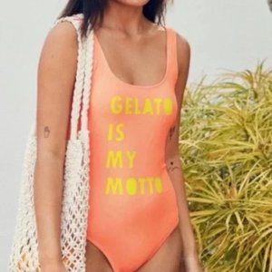 NEW aerie Gelato is My Motto One Piece Swimsuit